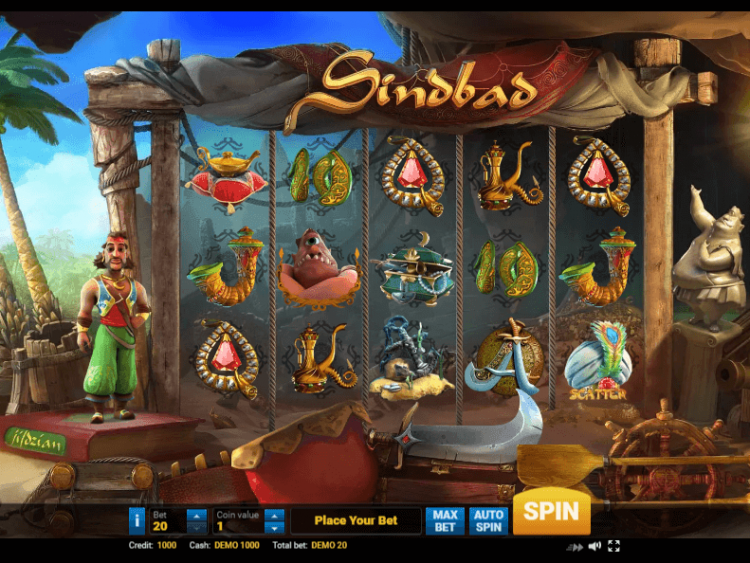 Игровой автомат Sindbad